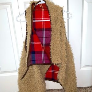 SOLD Reversible fashion vest